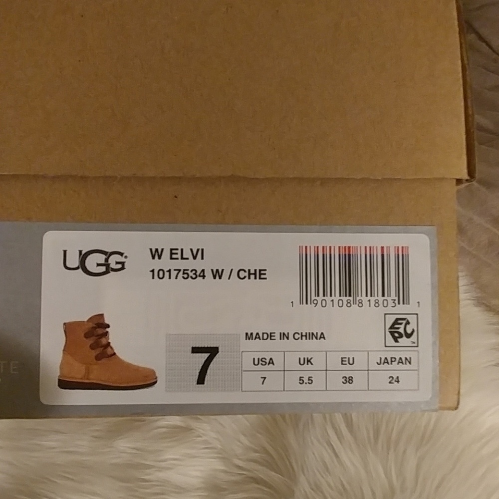 UGG Elvi Ankle Boots (size 7 and size 8) - Picture 4 of 6